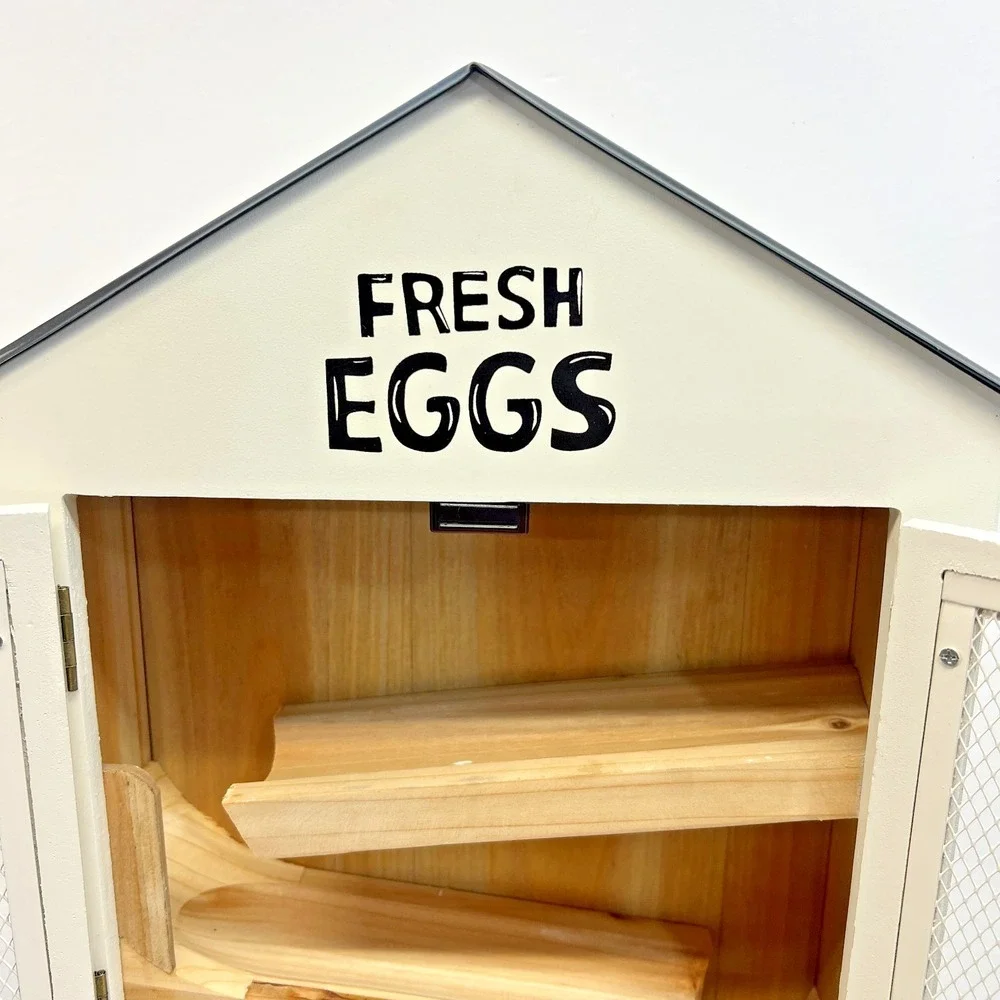Tractor Supply Farm Fresh Egg Holder Counter Wall Hanging Dispenser 17
